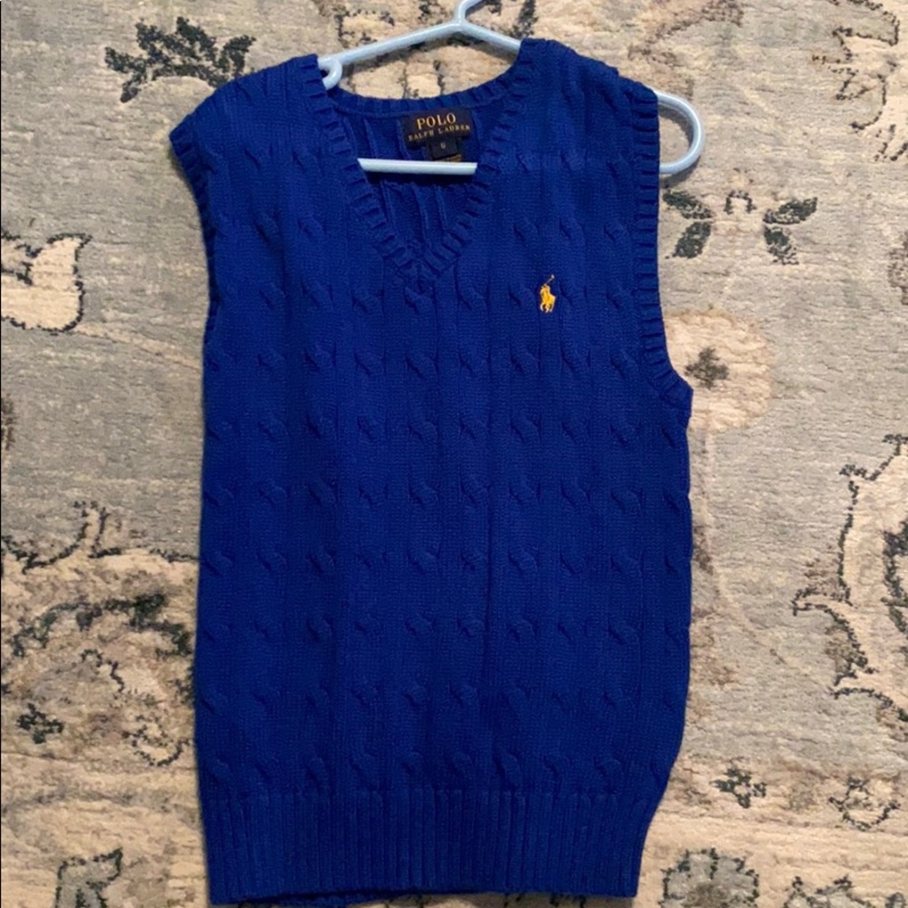 Ralph Lauren sweater vest size 6